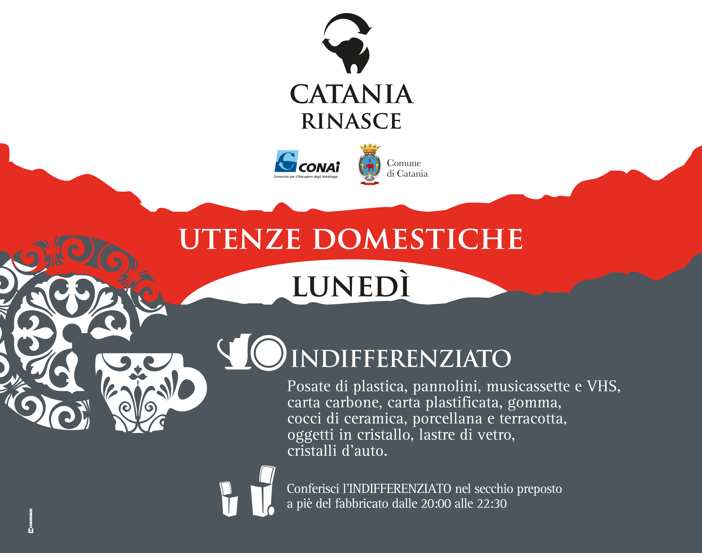 lunedi&igrave; raccolta differenziata